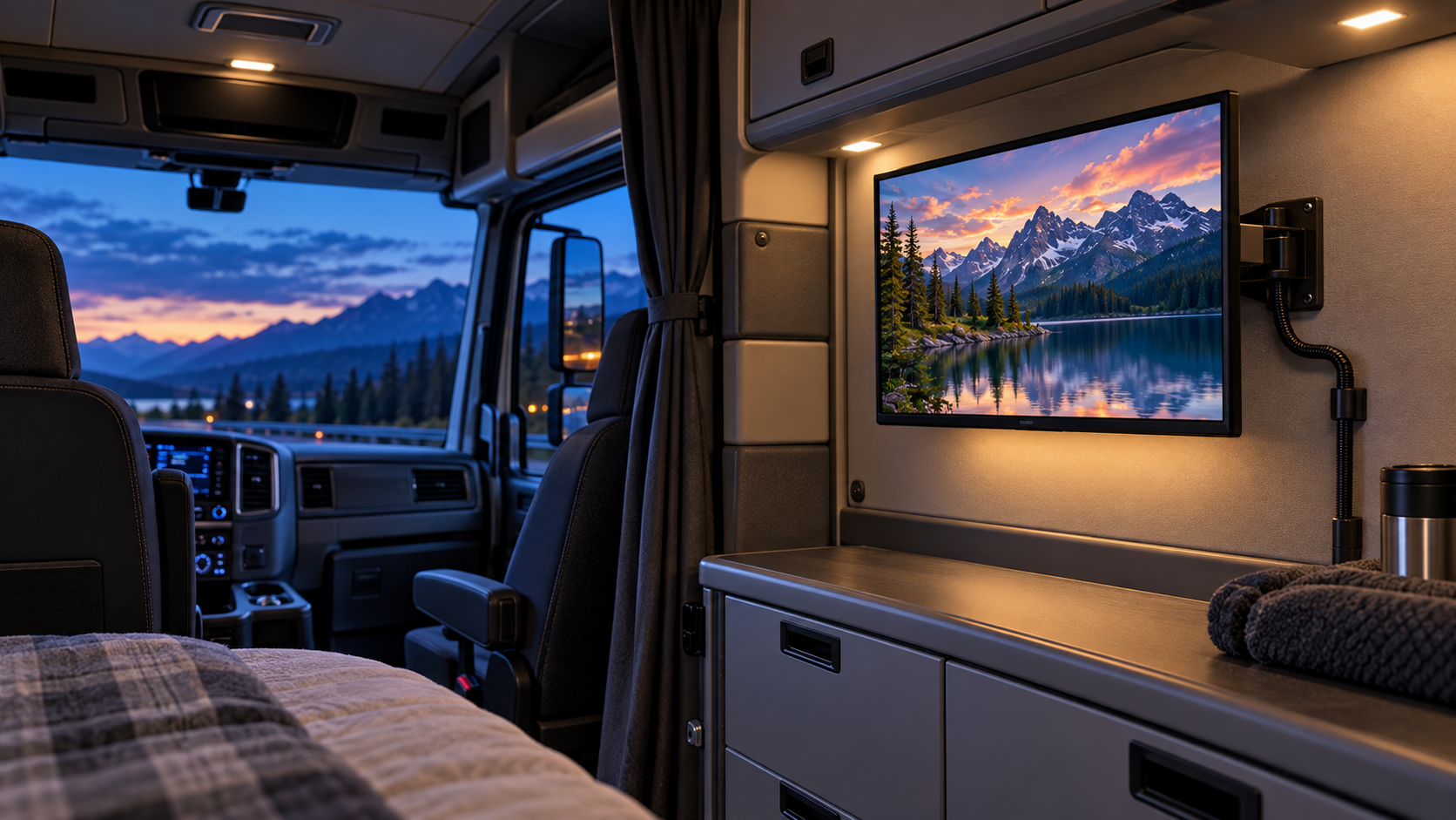 DC 12V & 24V Car TV & Solar TV: DVB AND REGIONAL TUNER OPTIONS