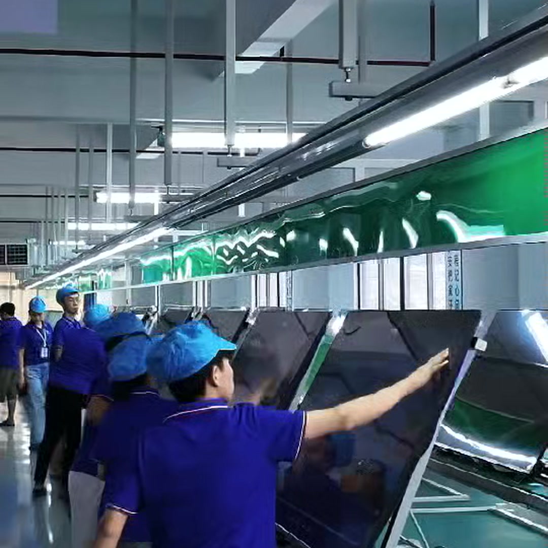 UWYES panel assembly in the manufacturing facility