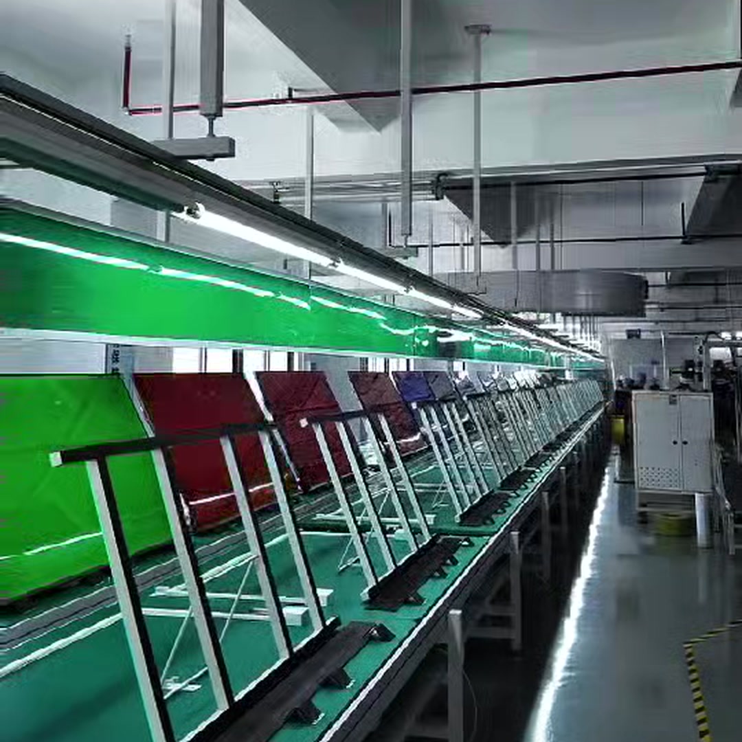 UWYES production line in the manufacturing facility
